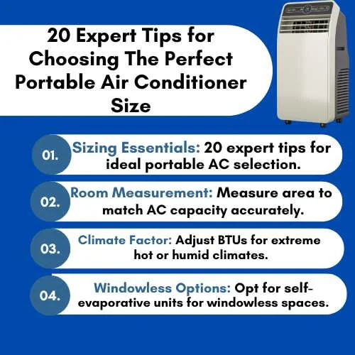 Choosing The Perfect Portable Air Conditioner Size