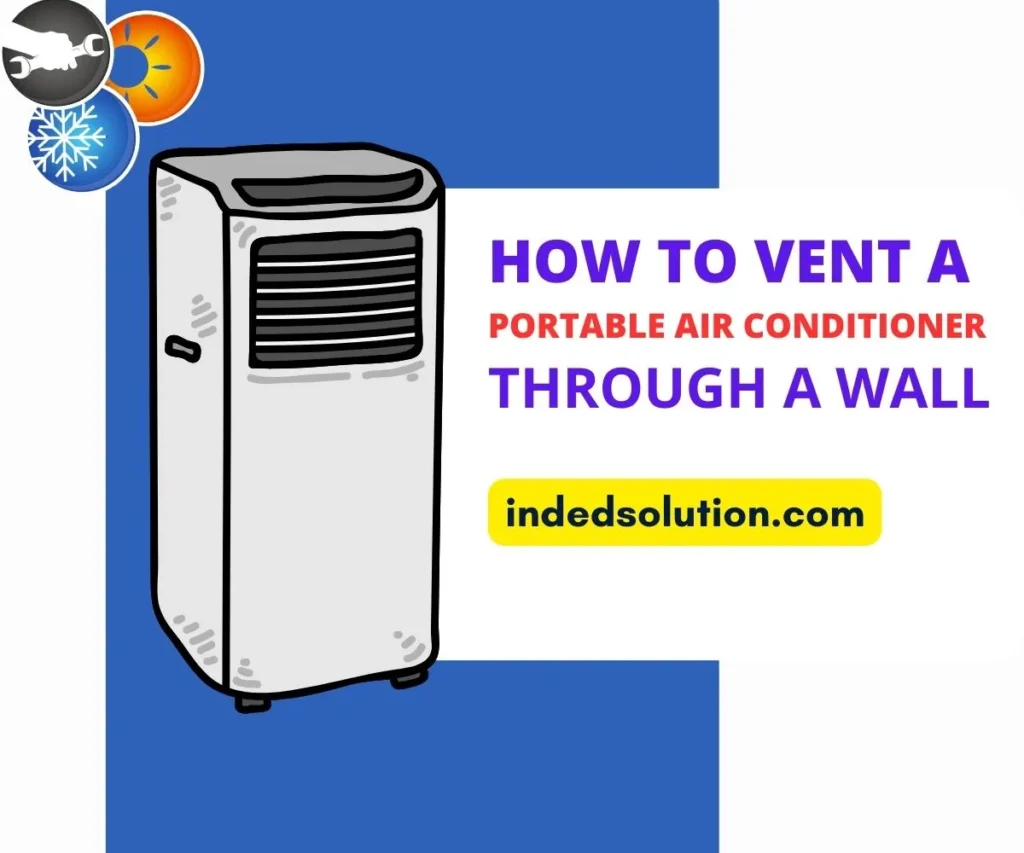 how to vent a portable air conditioners through a wall