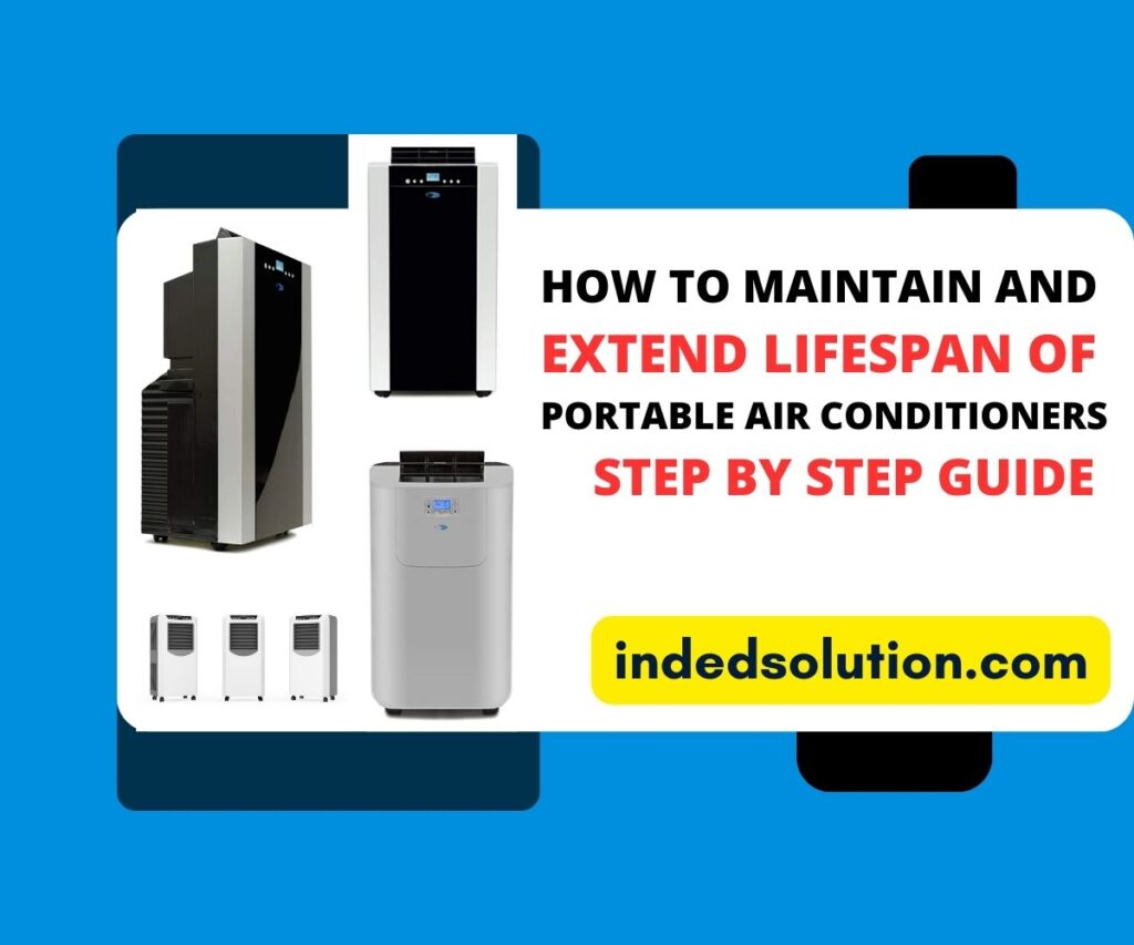 maintain and extend lifespan of portable air conditioners